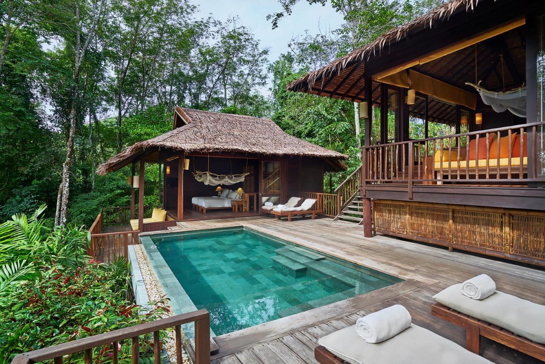 Villa Hideaway com 2 Quartos e Piscina
